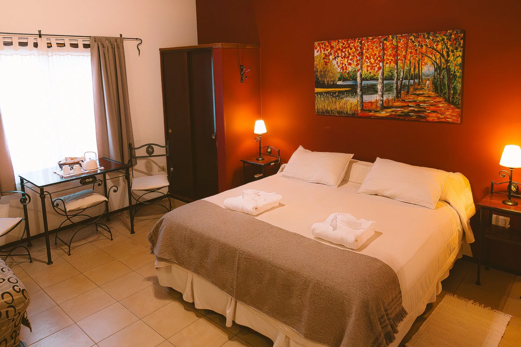 Cabaña Frambuesa habitación doble