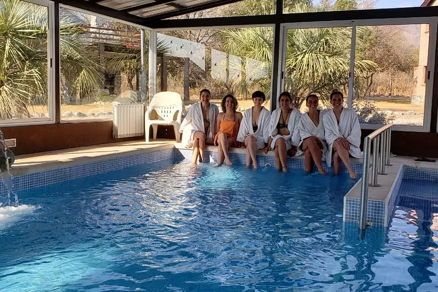 Amigas disfrutando de Spa en Merlo San Luis