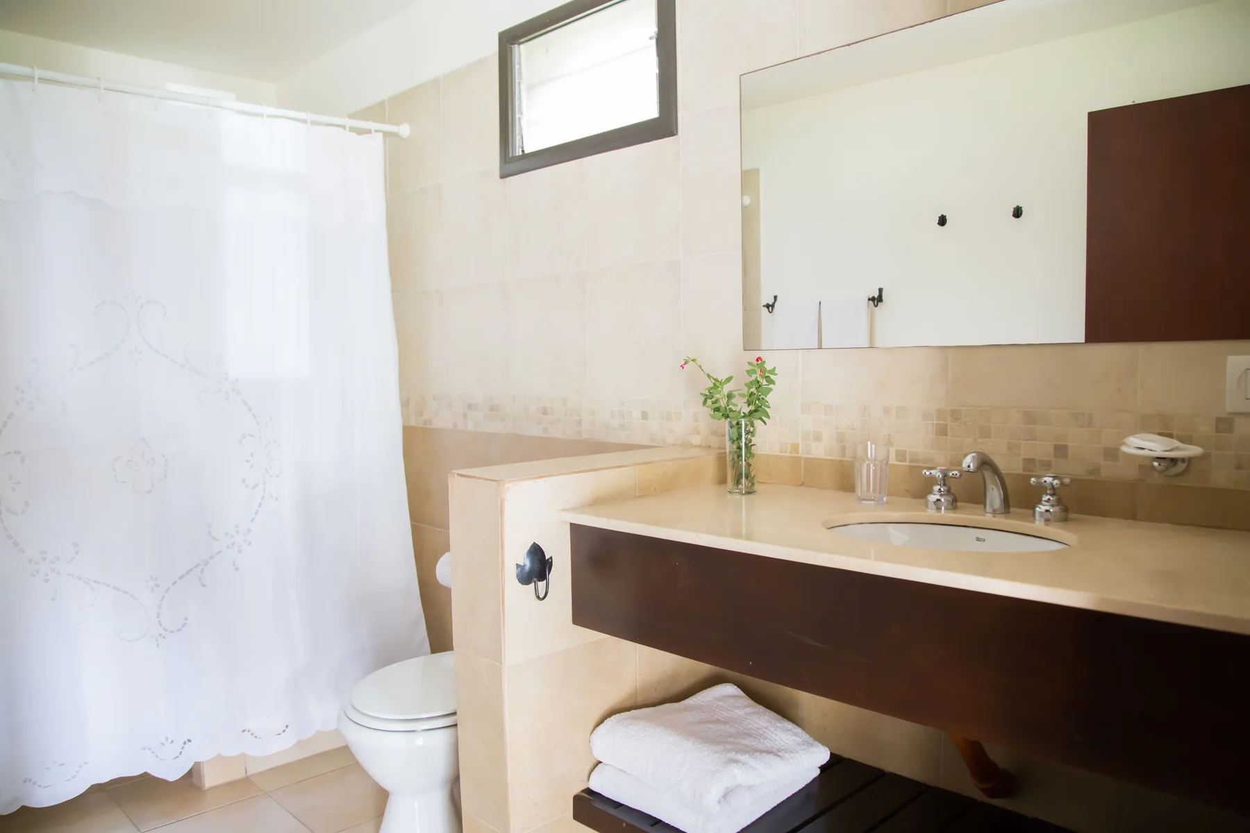 Cabaña Frambuesa baño