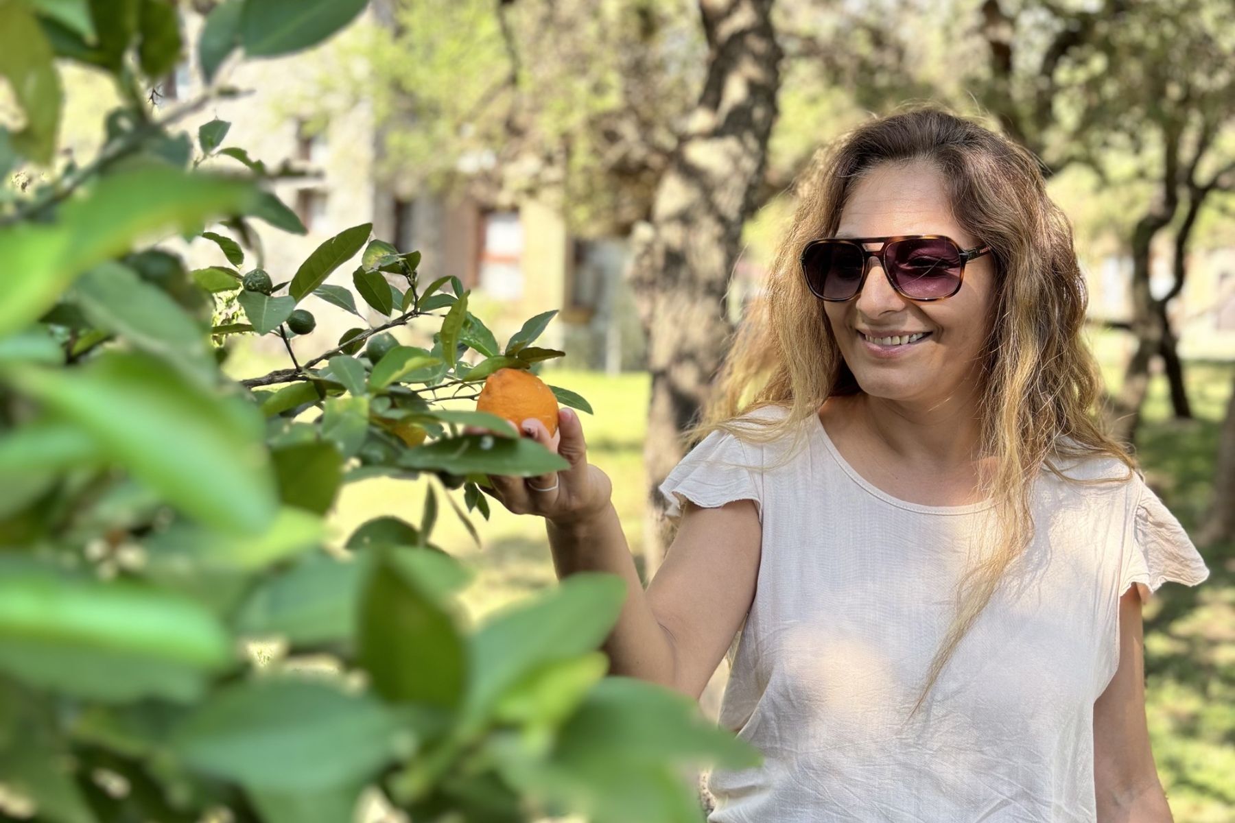 Cabaña con frutales en Merlo San Luis