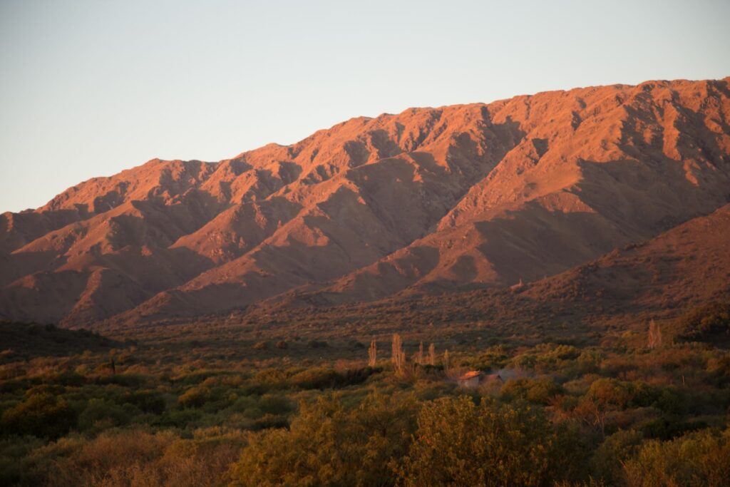 Cabañas con vista a las sierras en Merlo, San Luis
