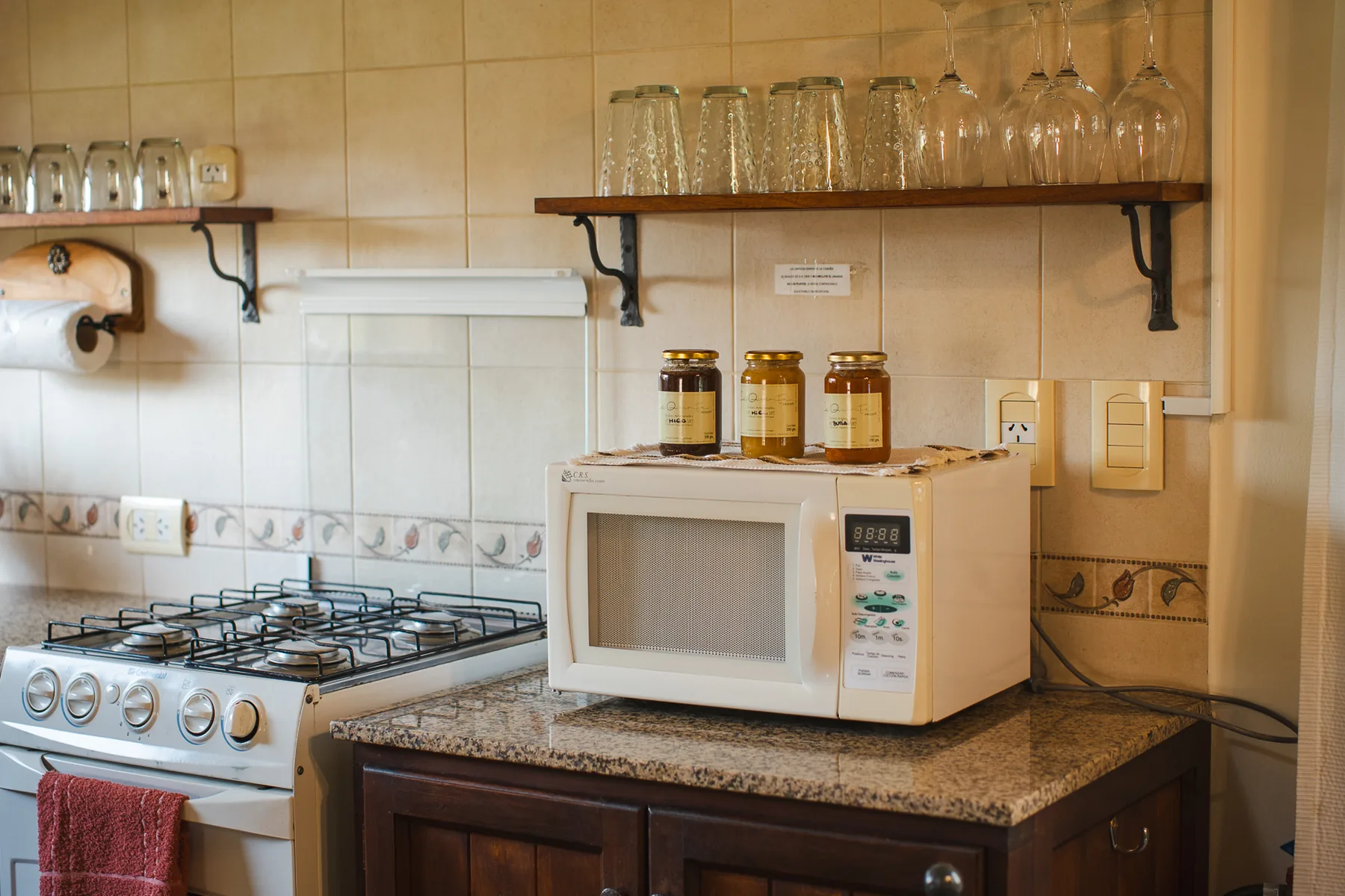 Cocina de cabaña Boysen en La Quint Resort