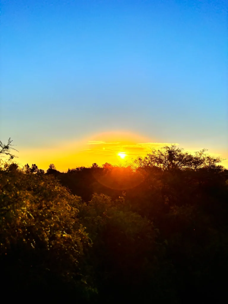 Atardecer desde el mirador de La Quinta Resort